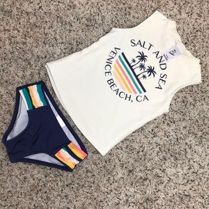 Art class girls swimsuit